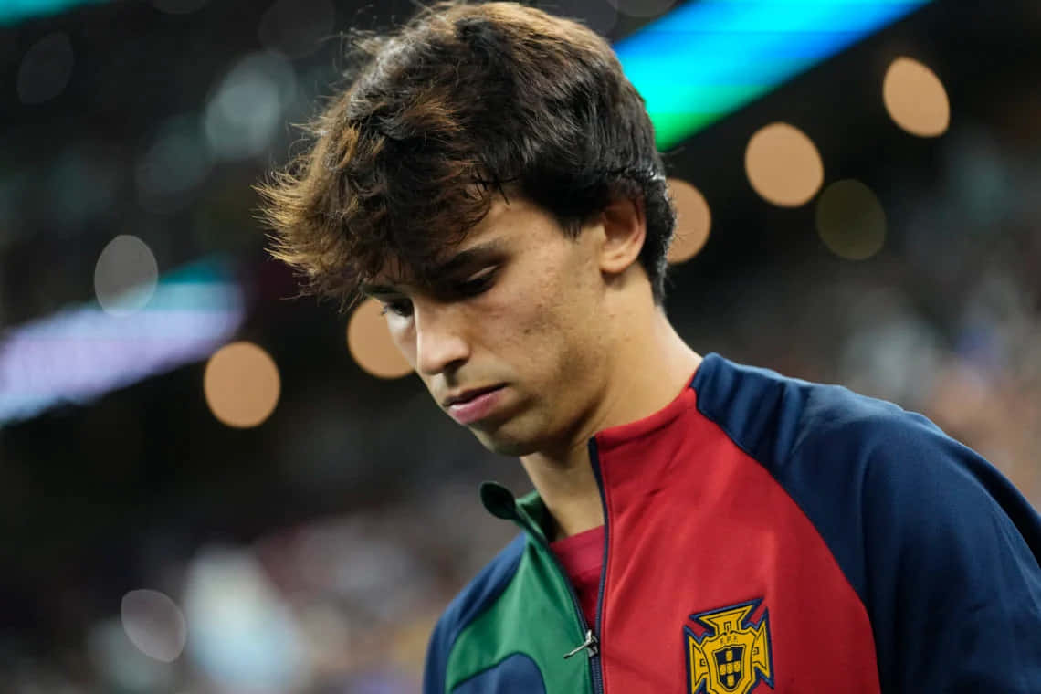 Joao Felix Kontemplativt Øyeblikk Bakgrunnsbildet