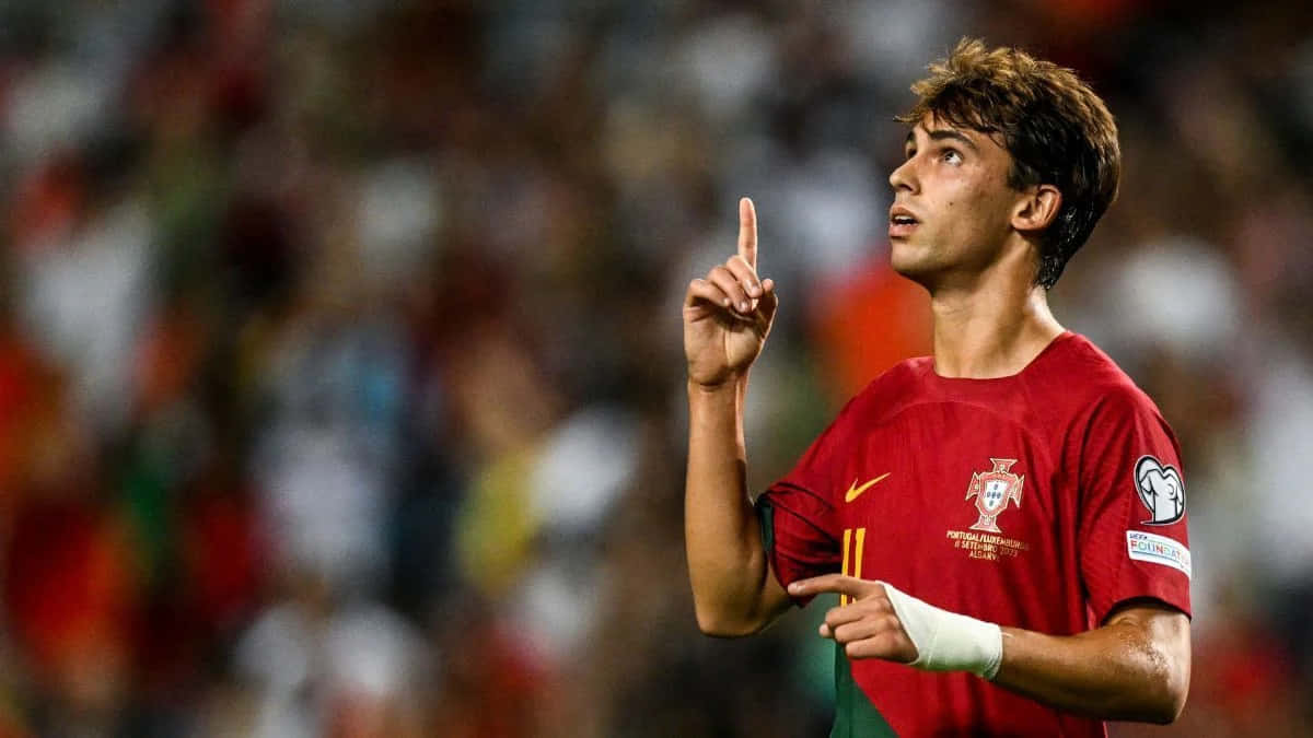 Joao Felix Portugalin Otteluhetki Taustakuva