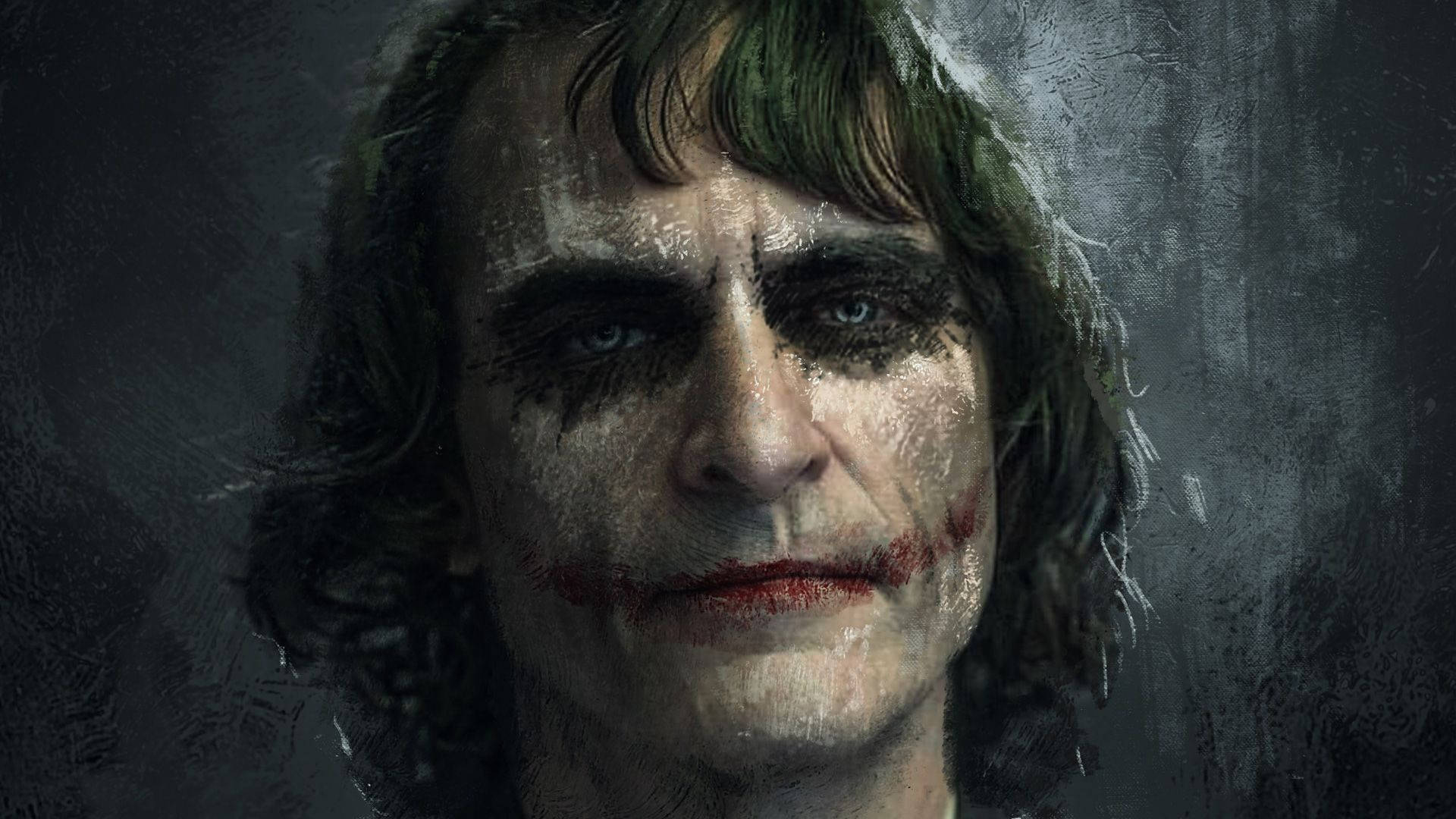 Joaquin Phoenix The Joker Digital Painting Wallpaper