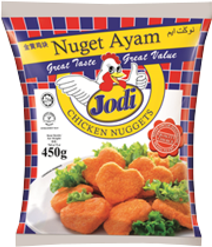 Jodi Chicken Nuggets Package PNG