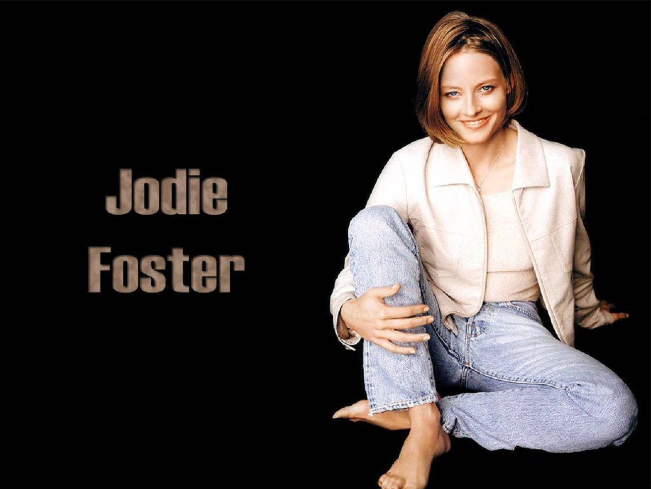 Jodie Foster Lovely Banner Wallpaper