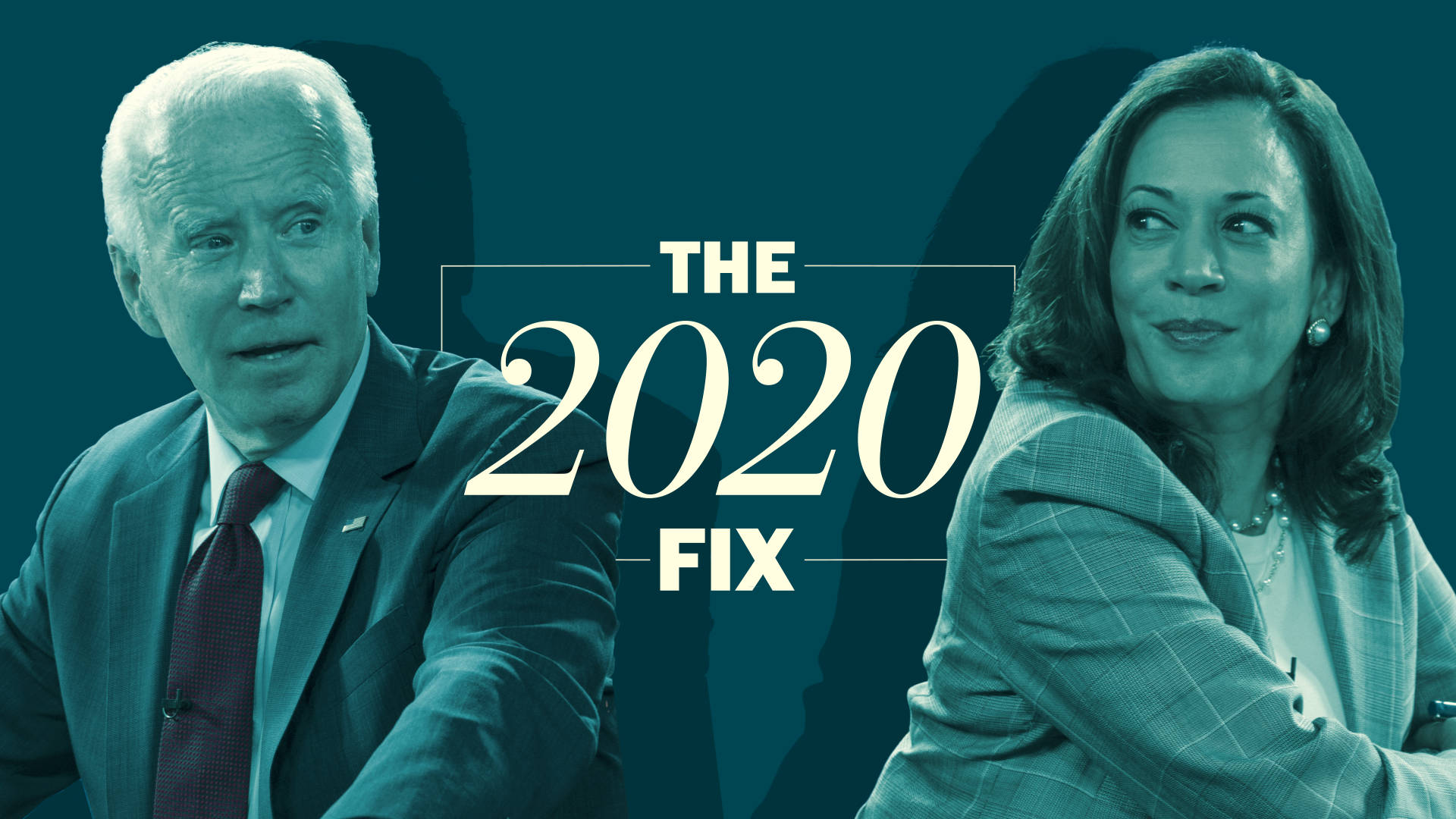 Joe Biden & Vice President Kamala Harris at the 2020 Democratic National Convention Wallpaper