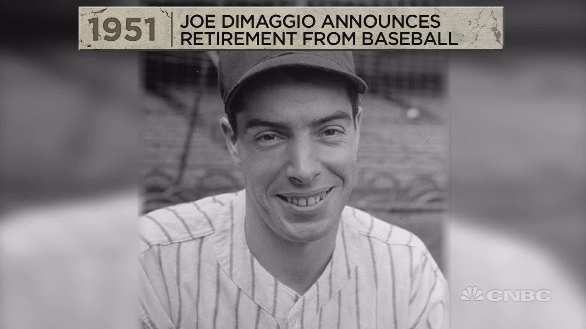 Joe DiMaggio Pensionering Dagen! Wallpaper
