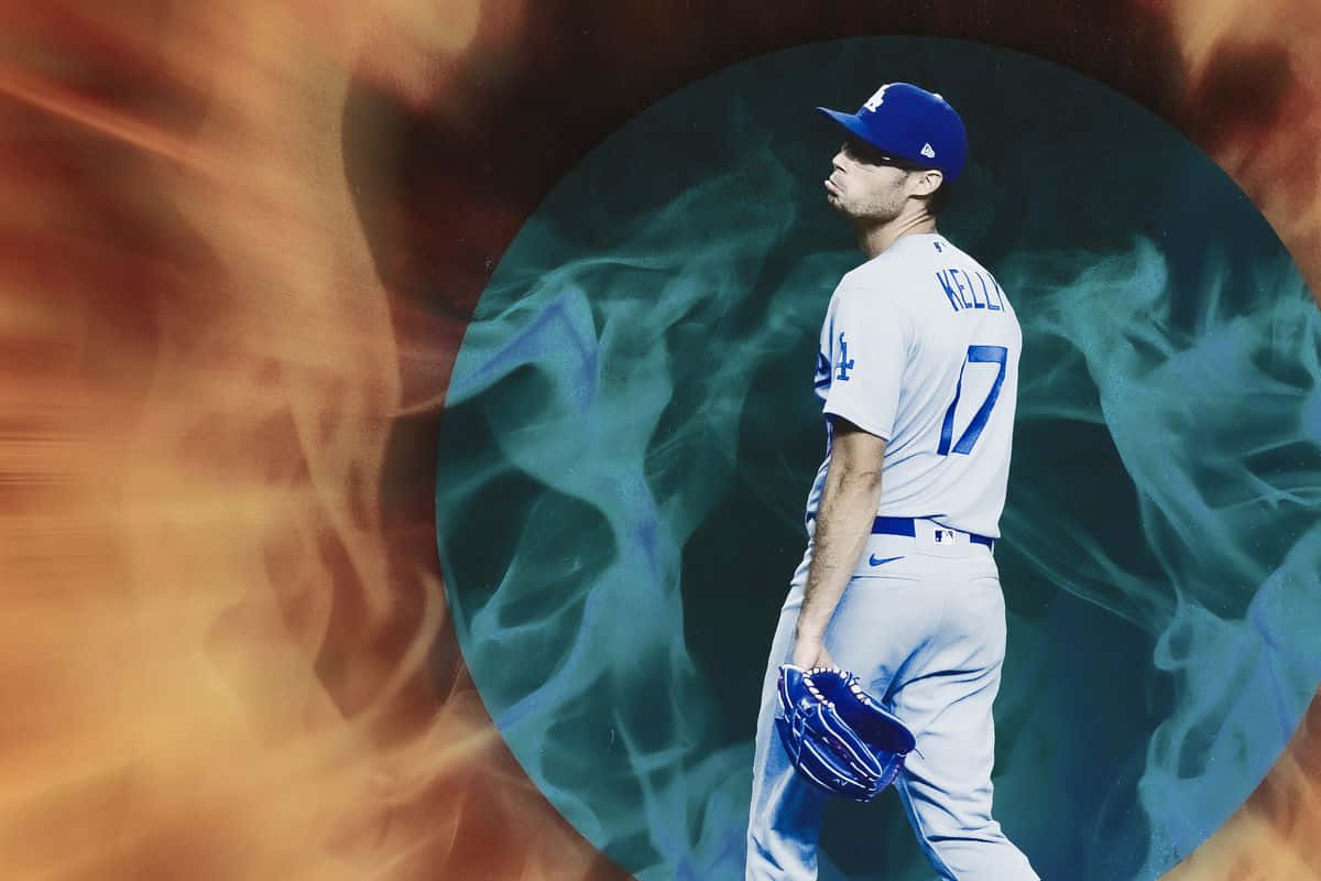 Joe Kelly Flameand Smoke Background Wallpaper