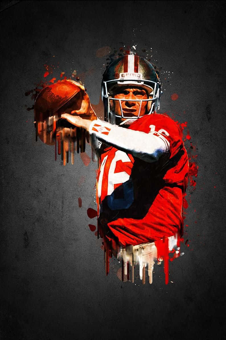 Joe Montana, Hall Of Fame Quarterback Wallpaper