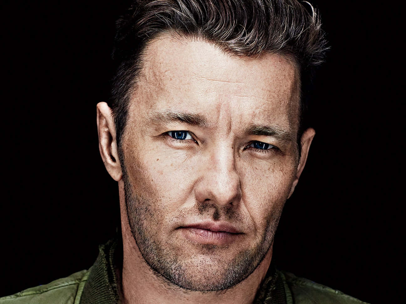 Download Joel Edgerton Intense Portrait Wallpaper | Wallpapers.com