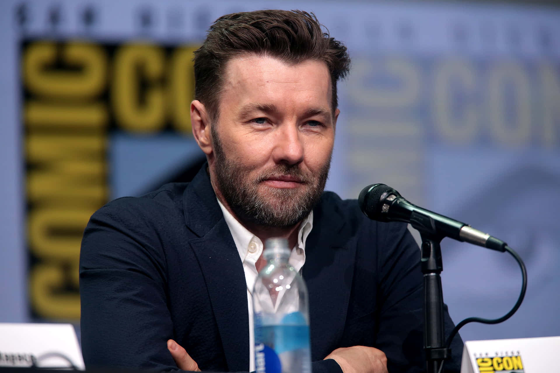 Download Joel Edgerton Panel Discussion Wallpaper | Wallpapers.com