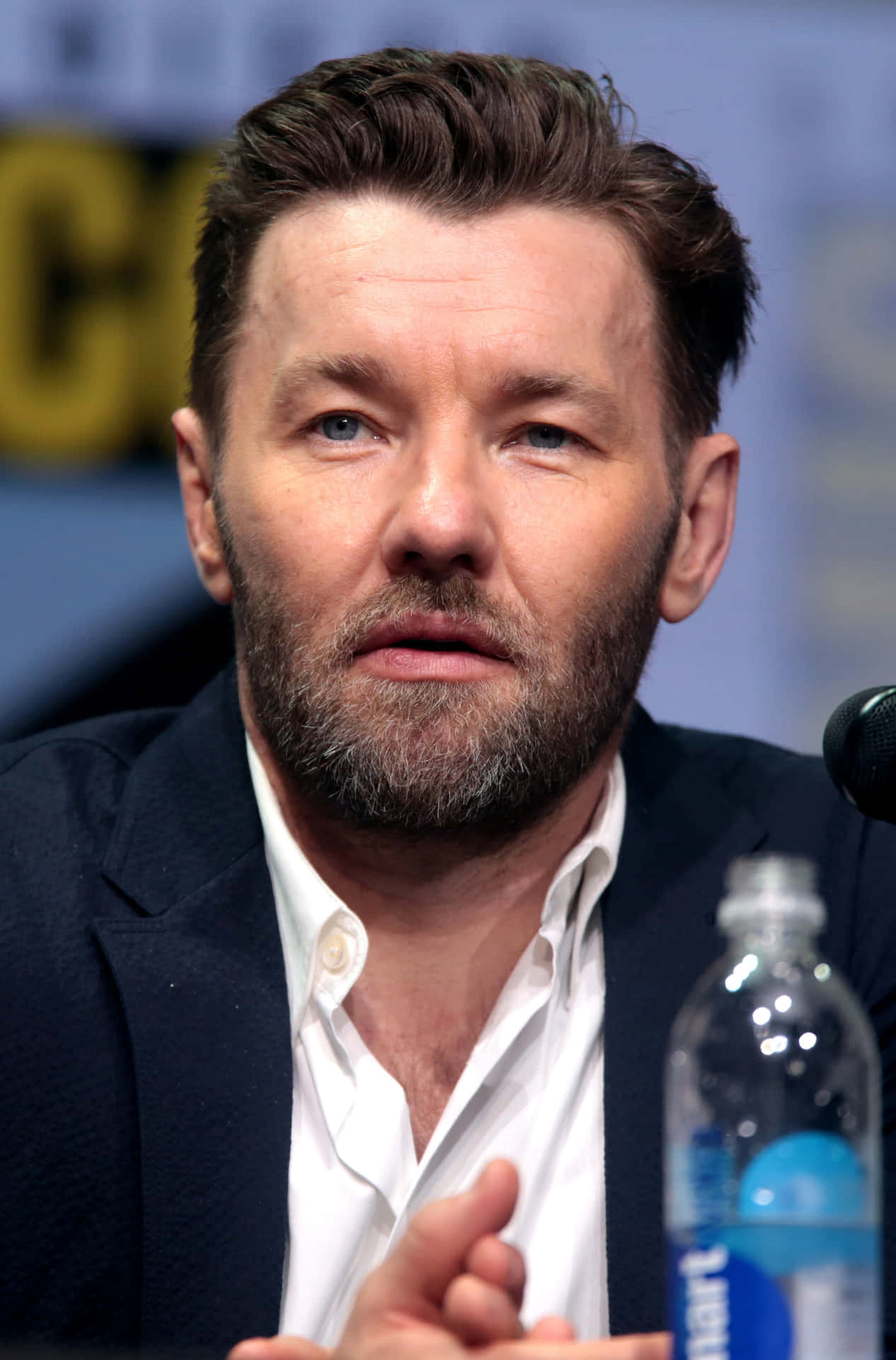 Joel Edgerton Speakingat Event Wallpaper