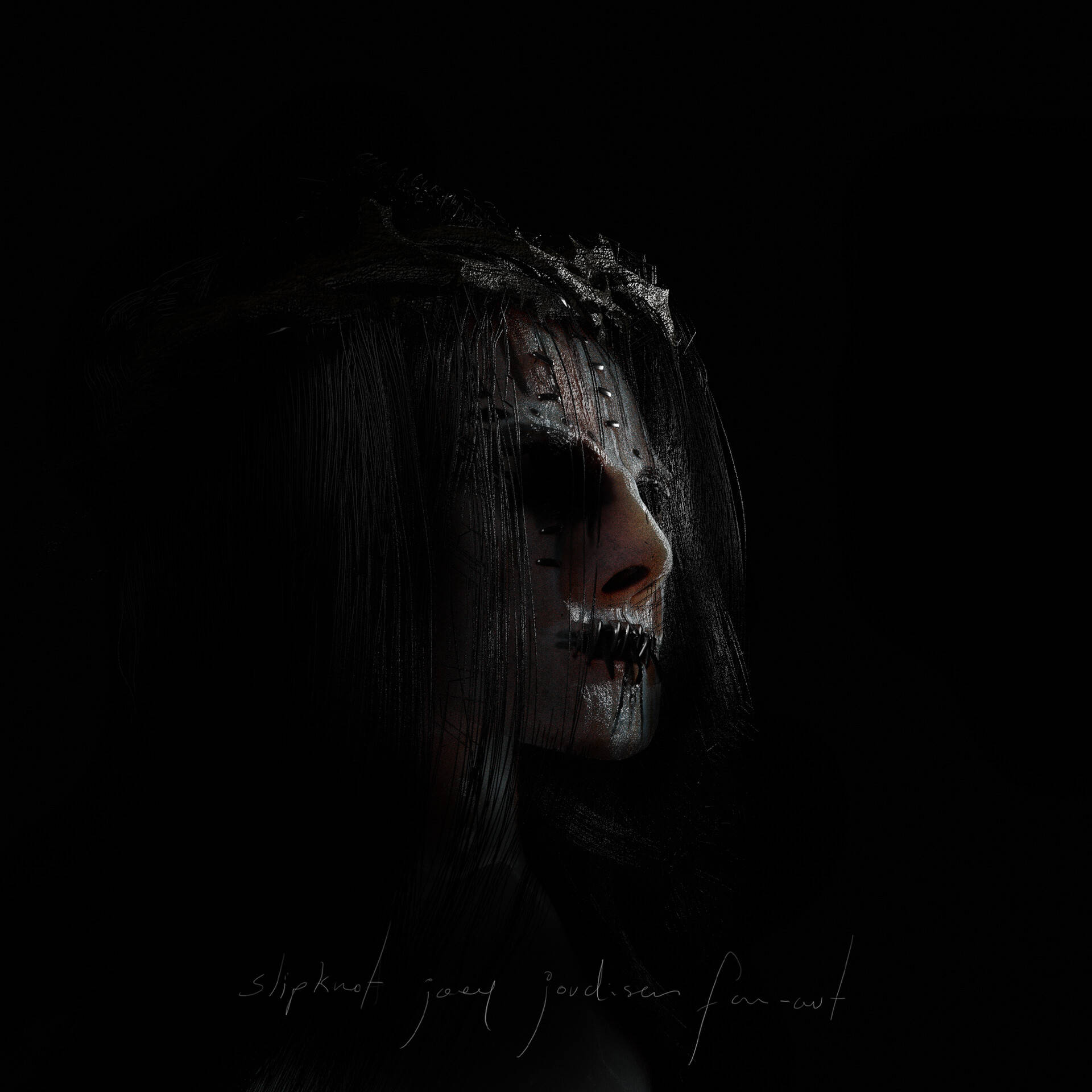 Download Joey Jordison Dark Side Profile Wallpaper  Wallpaperscom