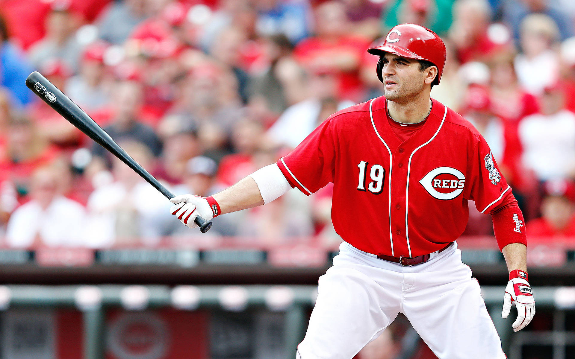 Download Joey Votto Throwing The Ball Wallpaper