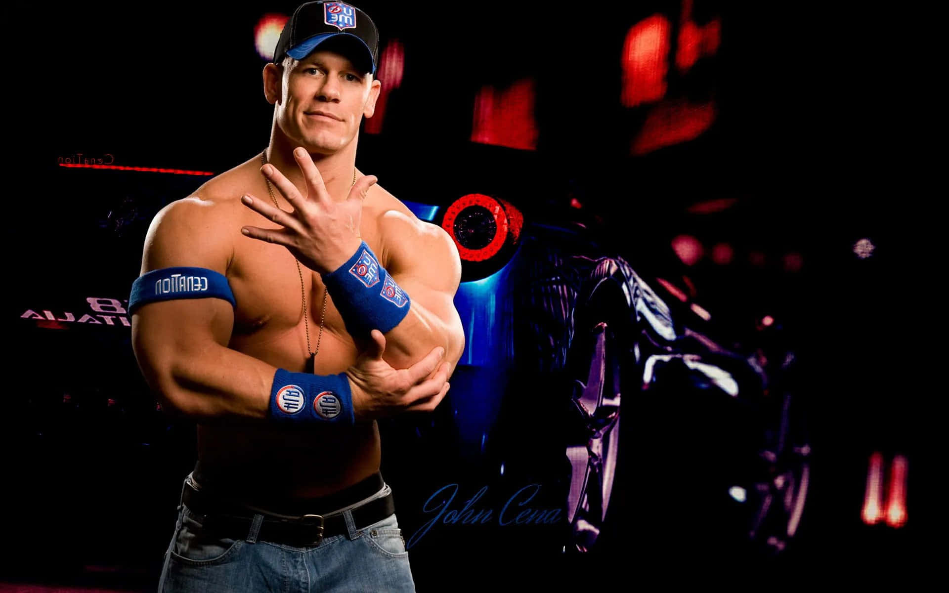 John Cena WWE Championship, John Cena, boxing Glove, hand png | PNGEgg