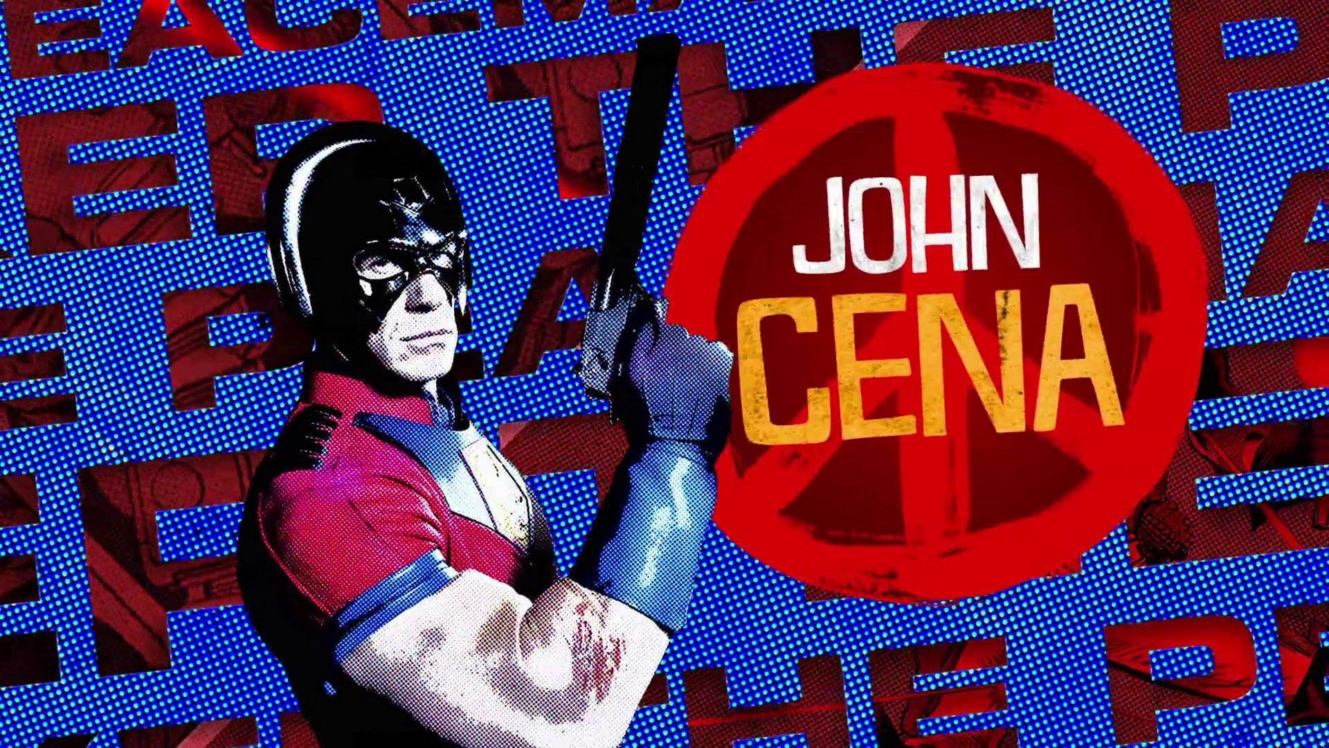John Cena As Peacemaker Suicide Squad Wallpaper