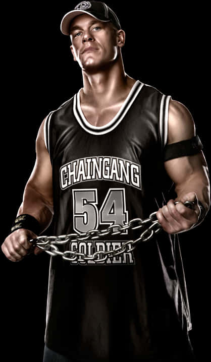 John Cena Chain Gang Soldier PNG
