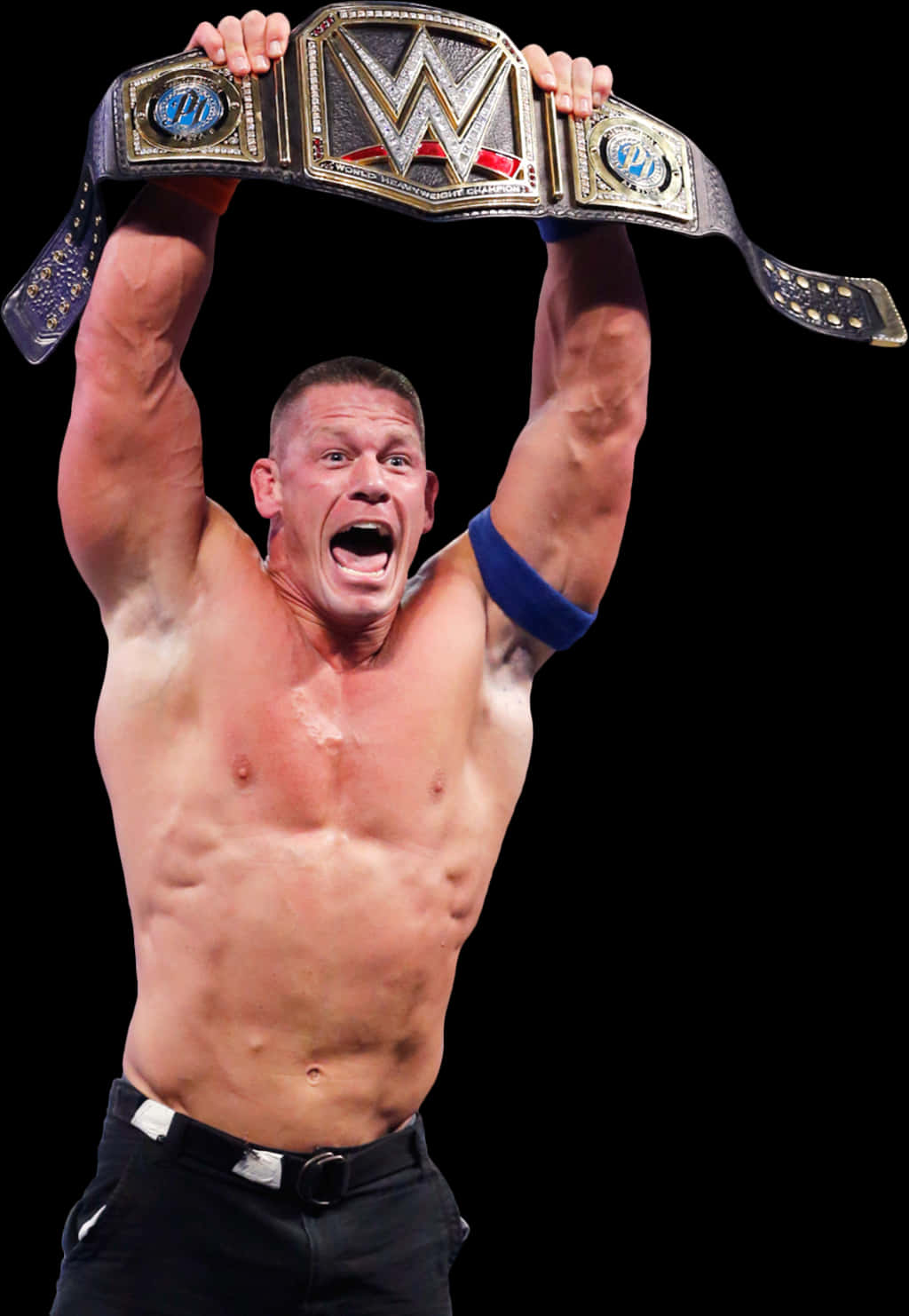 John Cena Champion Celebration PNG