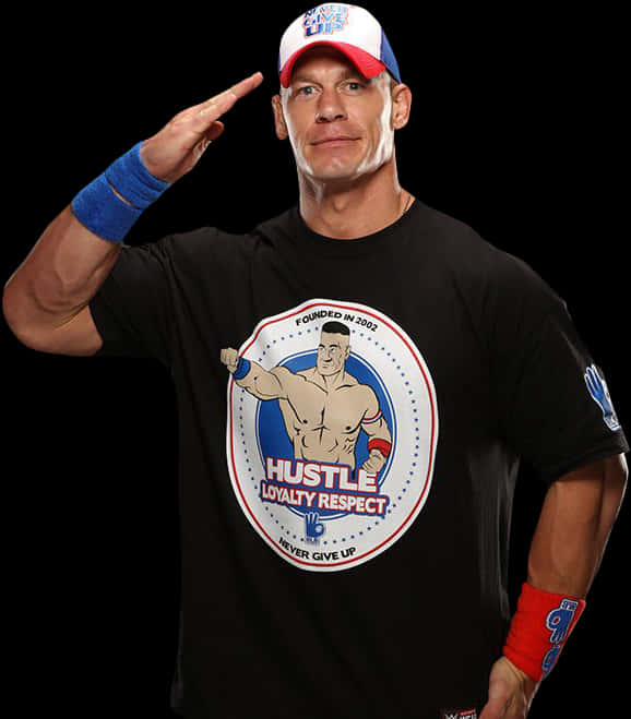 John Cena Salute PNG