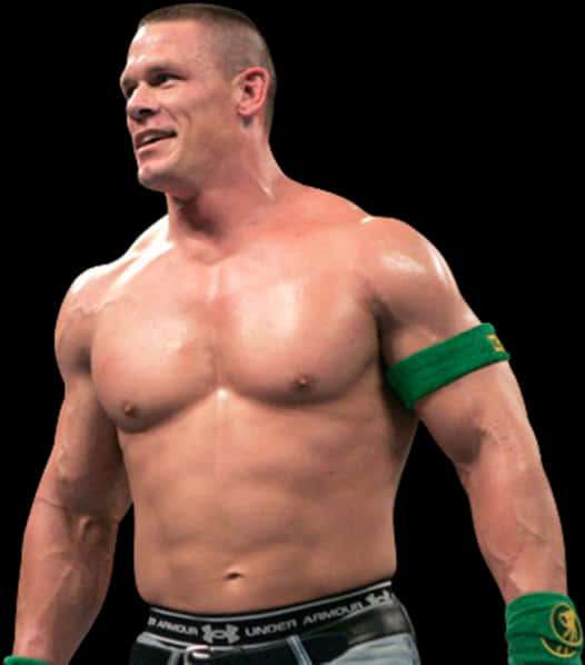 John Cena Wrestling Pose PNG