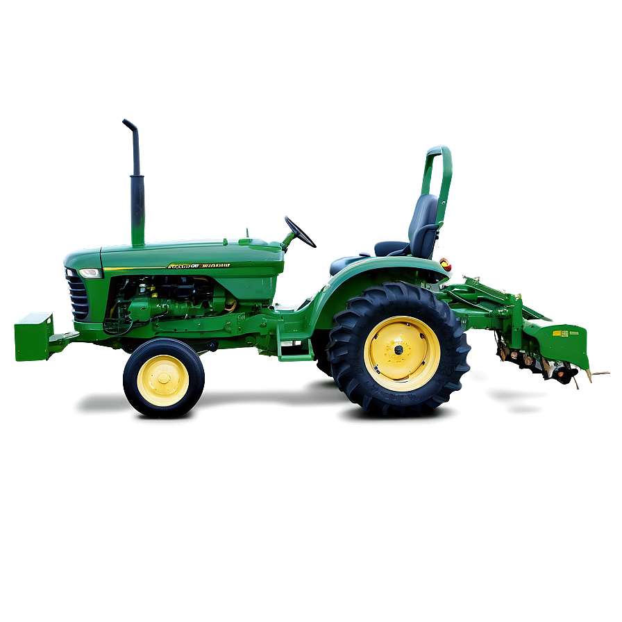 John Deere Tractor In Field Png 06262024 PNG