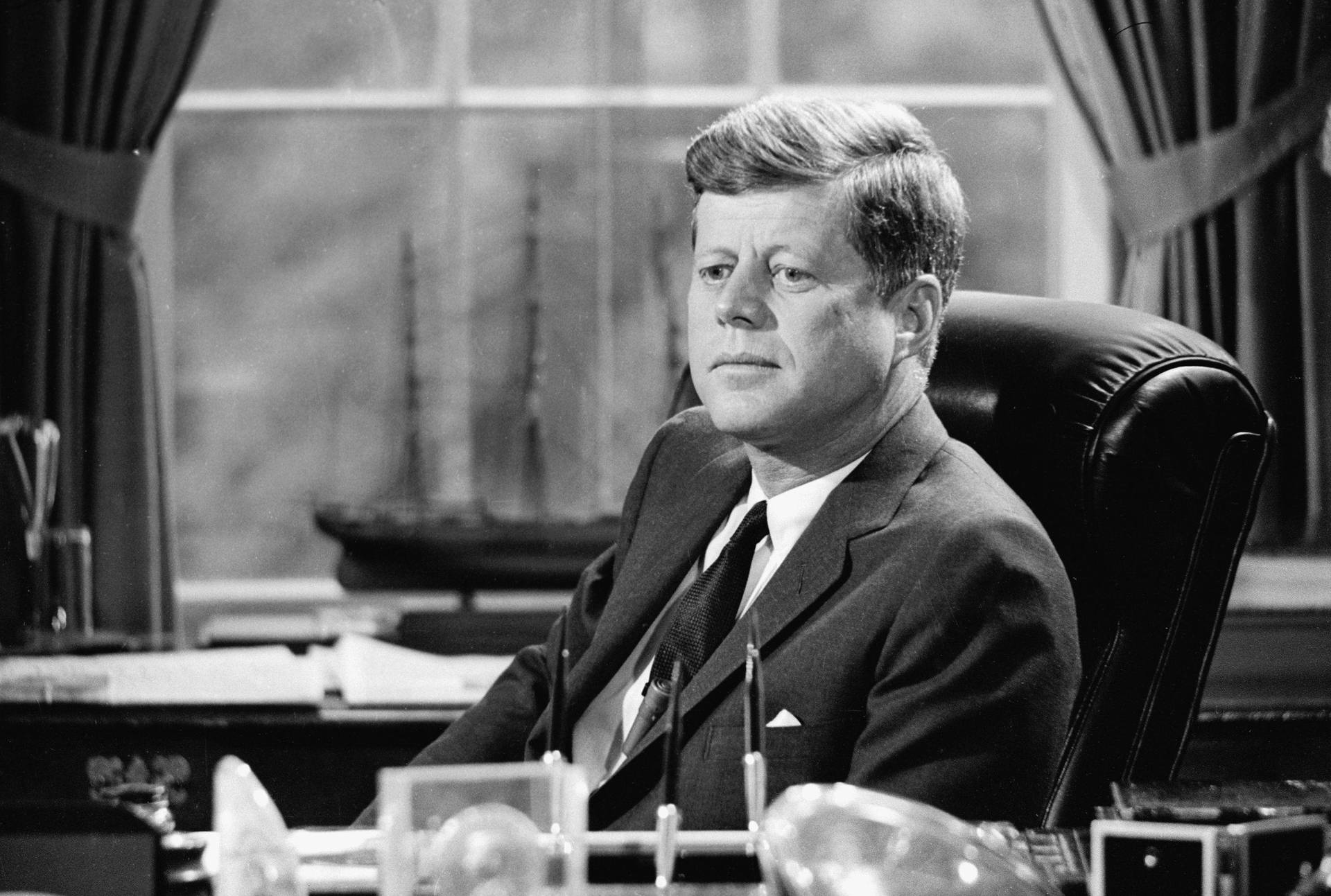 John F. Kennedy In White House