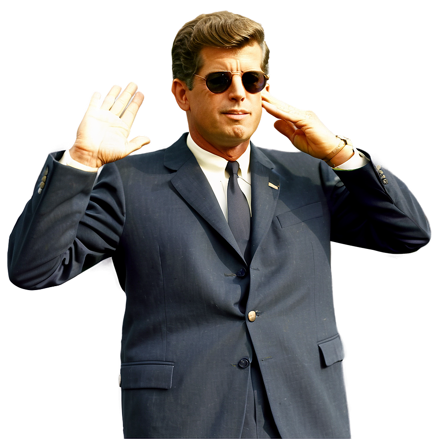 John F Kennedy Jr. Salute Png Fhw PNG