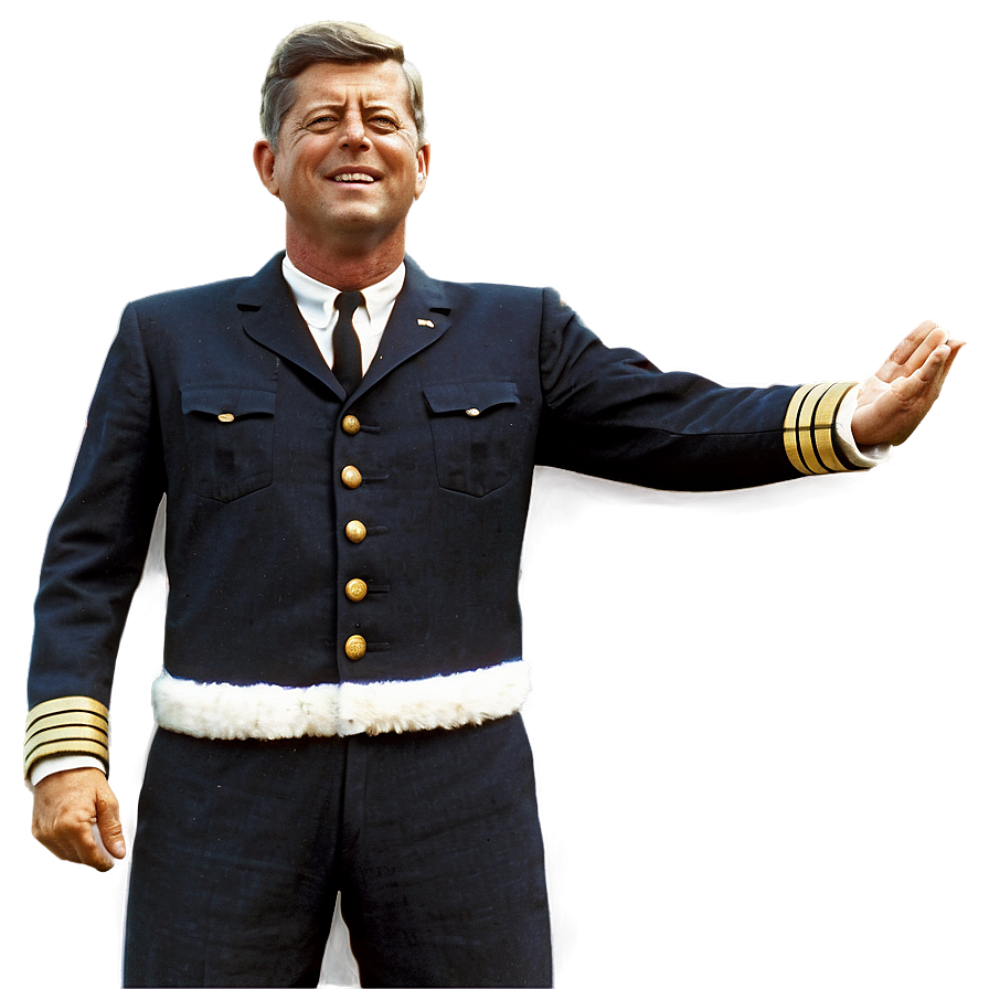 John F Kennedy Navy Uniform Png Fnx52 PNG