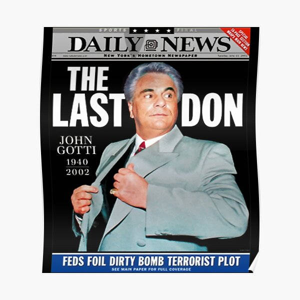 John Gotti Daily News Front Page Wallpaper