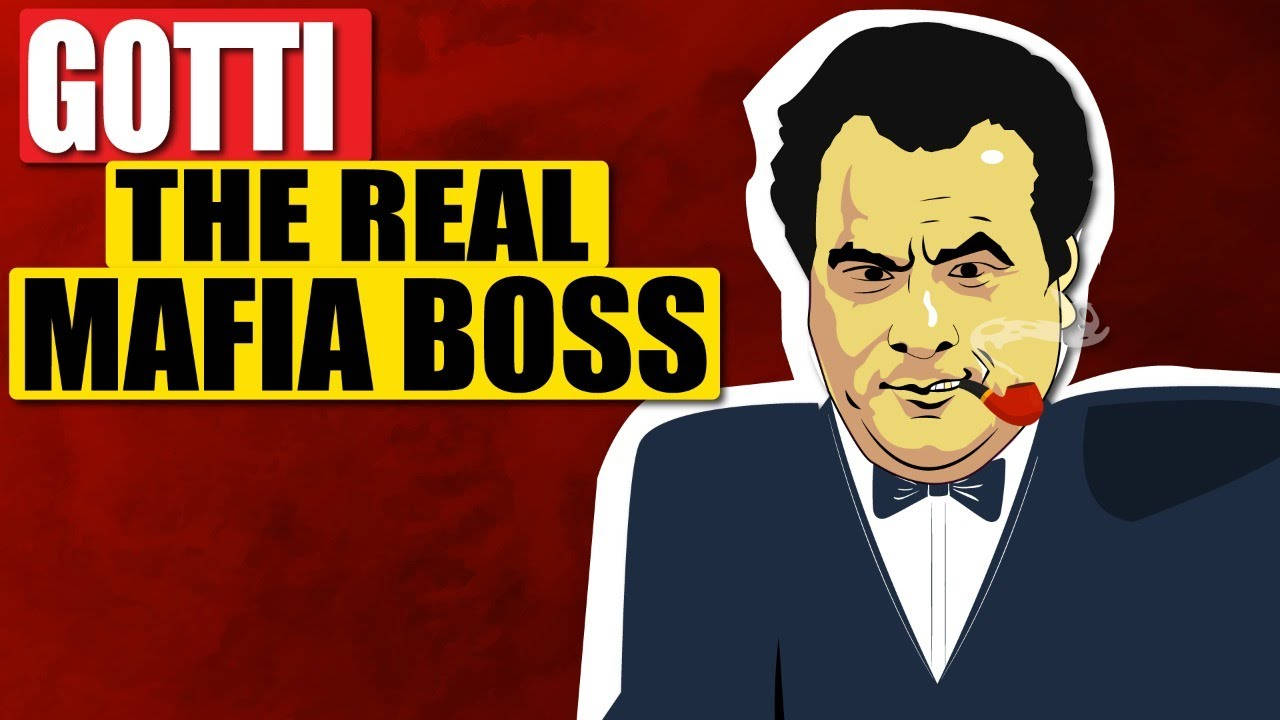 John Gotti Mafia Boss grafiske tapet Wallpaper