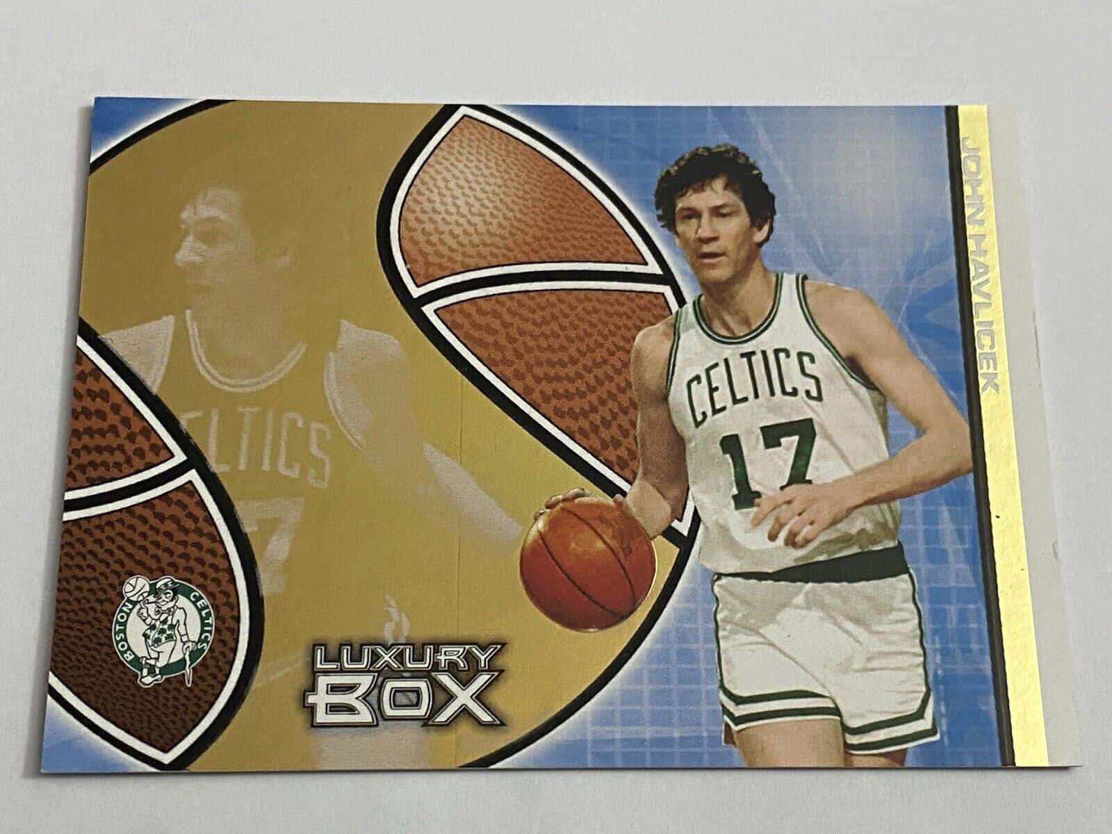 John Havlicek Boston Celtics Box Wallpaper