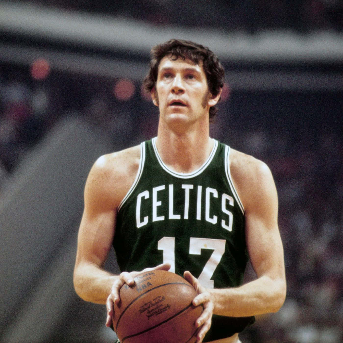 Johnhavlicek Boston Celtics-spelare. Wallpaper