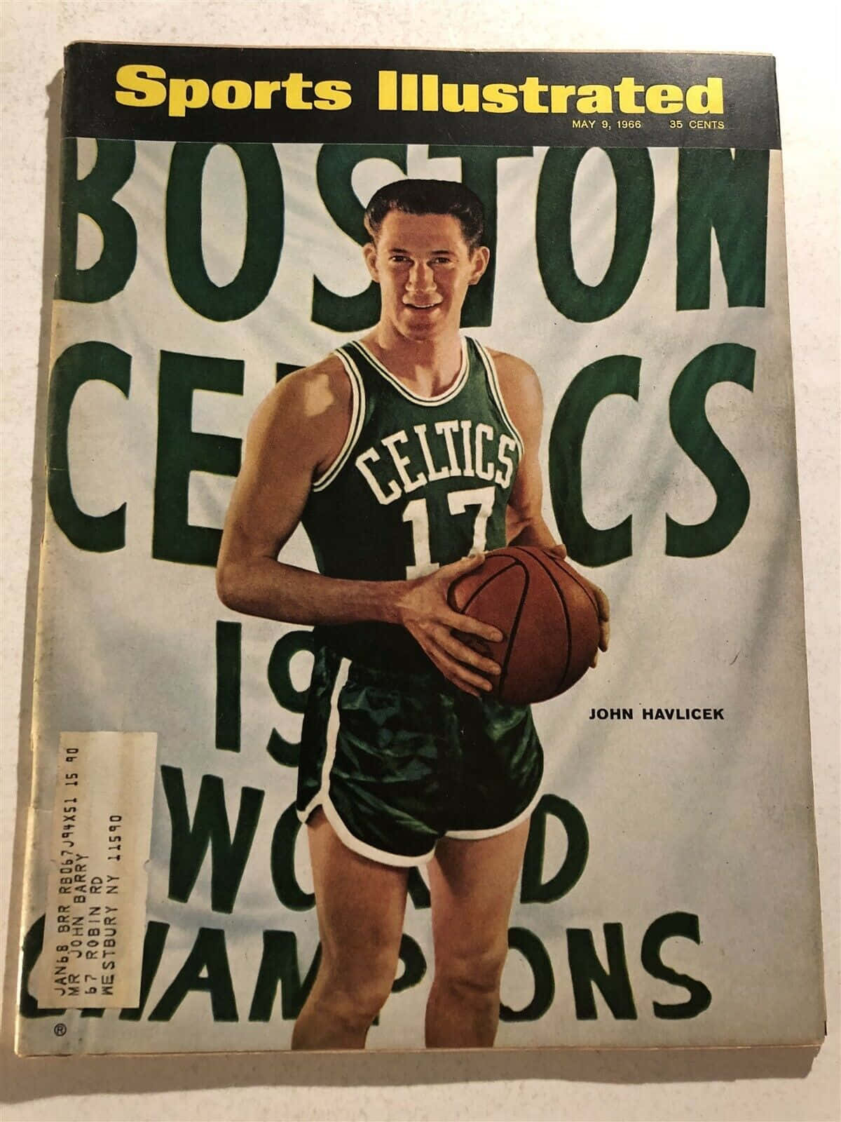 Johnhavlicek Boston Celtics Sports Illustrated Blir En Fantastisk Datorskärmsbild Eller Mobilskärmsbild. Wallpaper