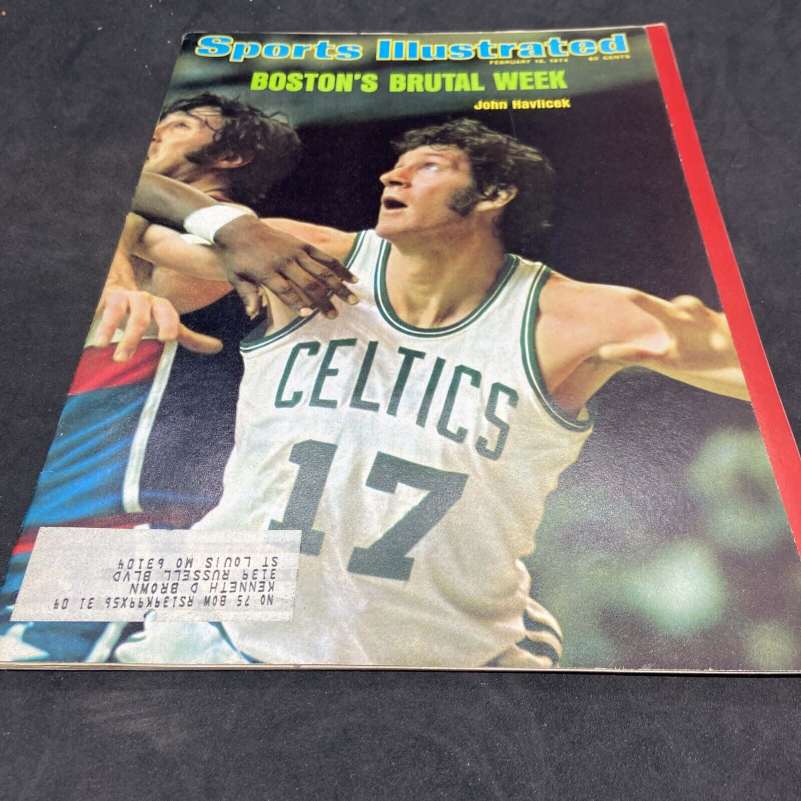 Johnhavlicek Vintage Sports Illustrated → John Havlicek Vintage Sports Illustrated Sfondo