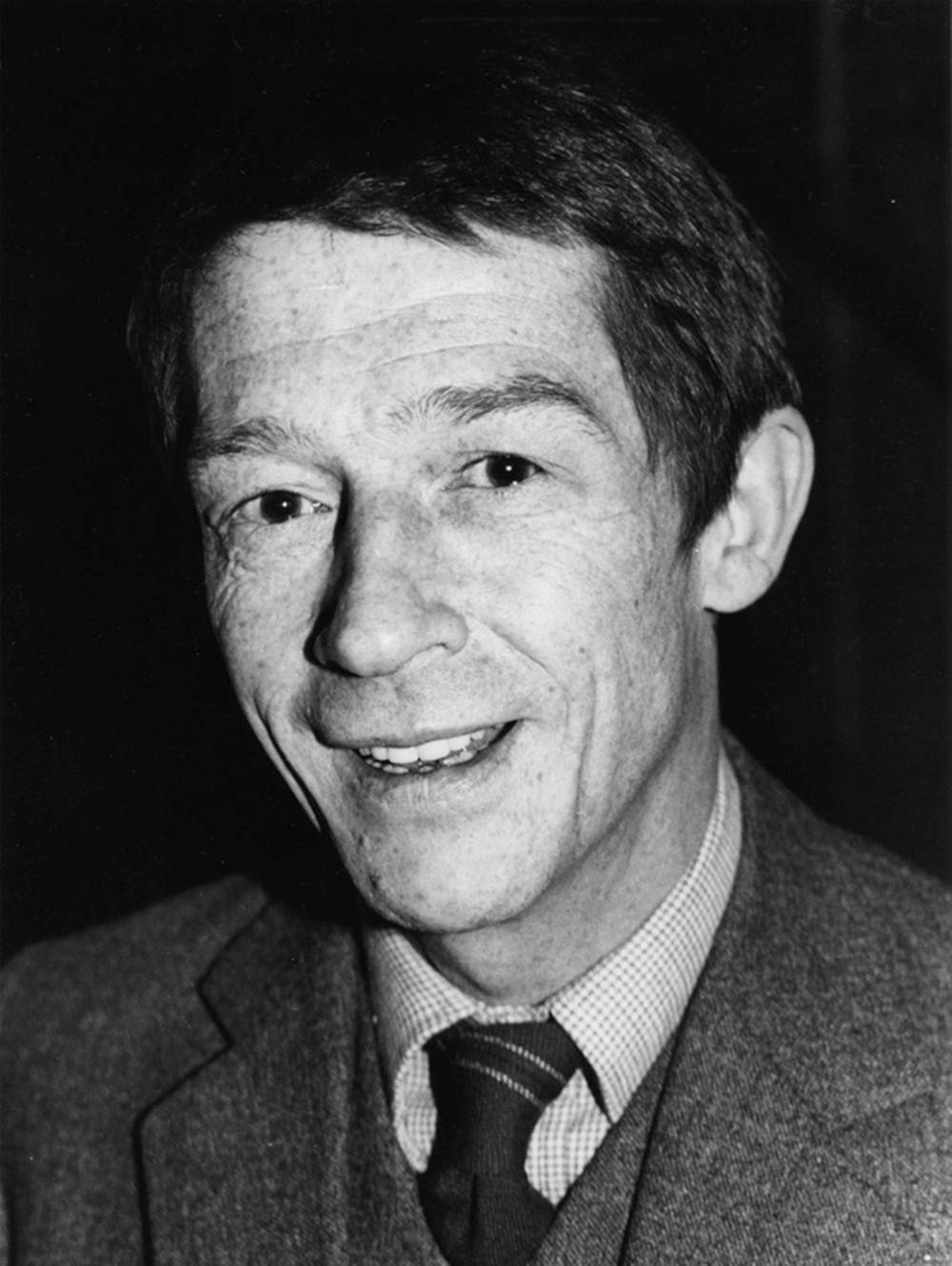 John Hurt Young Black And White In Suit Wallpaper