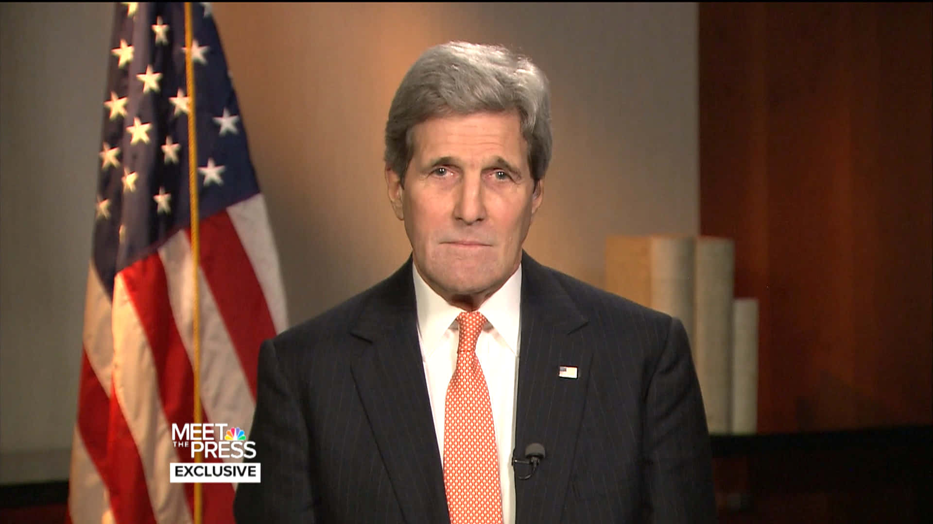 John Kerry Interviewed On Meet The Press Wallpaper