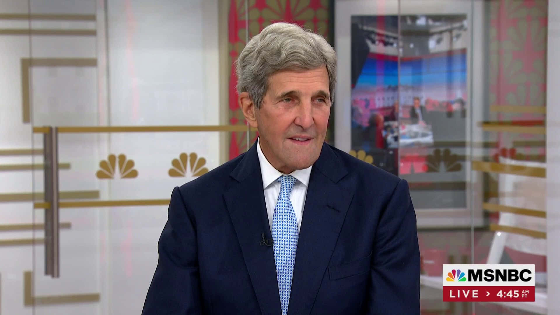 John Kerry On Morning Joe News Talk Show Wallpaper