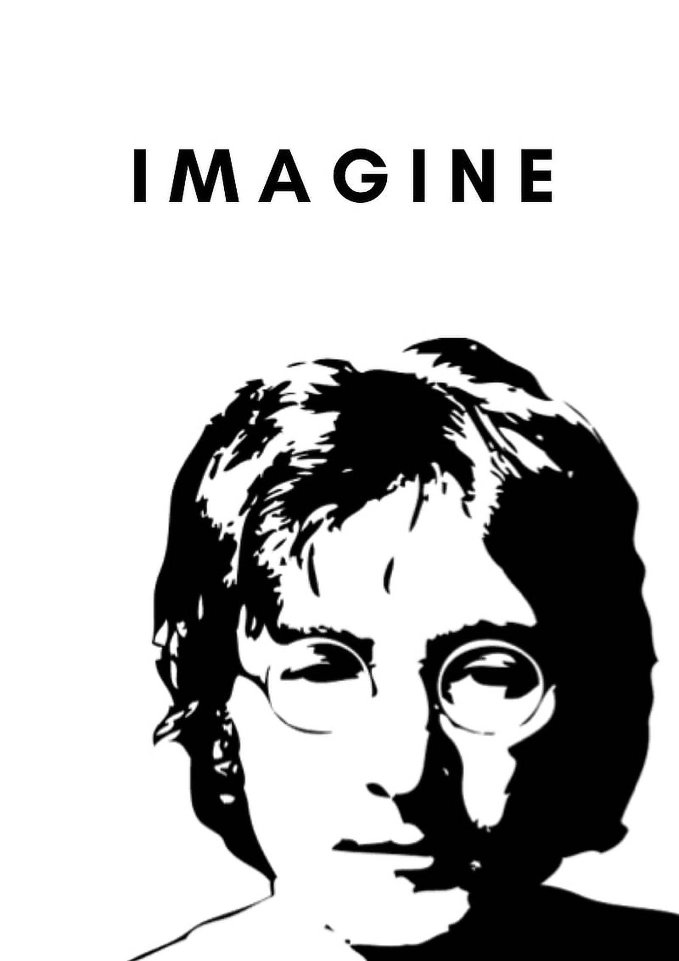 John Lennon Imagine Poster Wallpaper