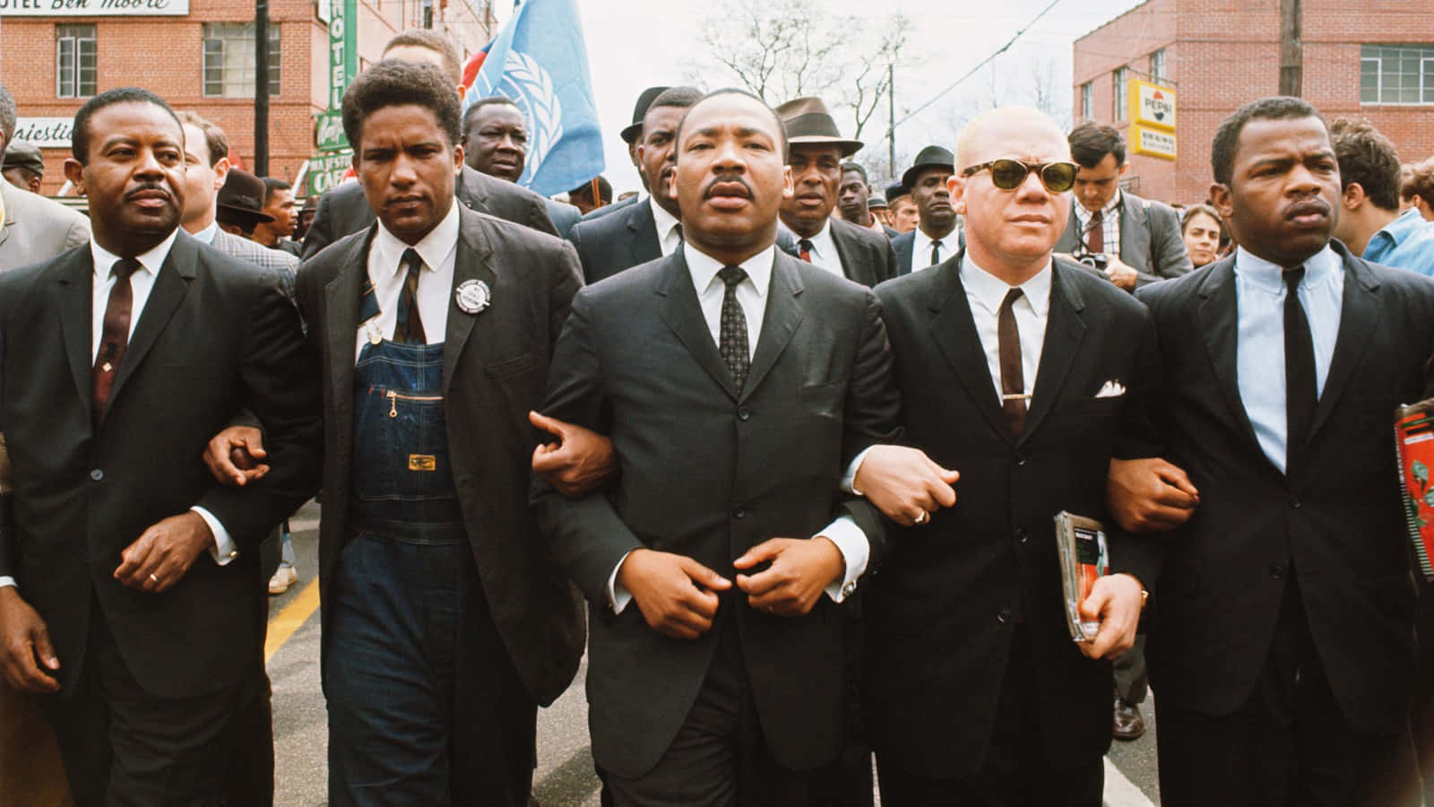 John Lewis At The 1965 Selma March Wallpaper
