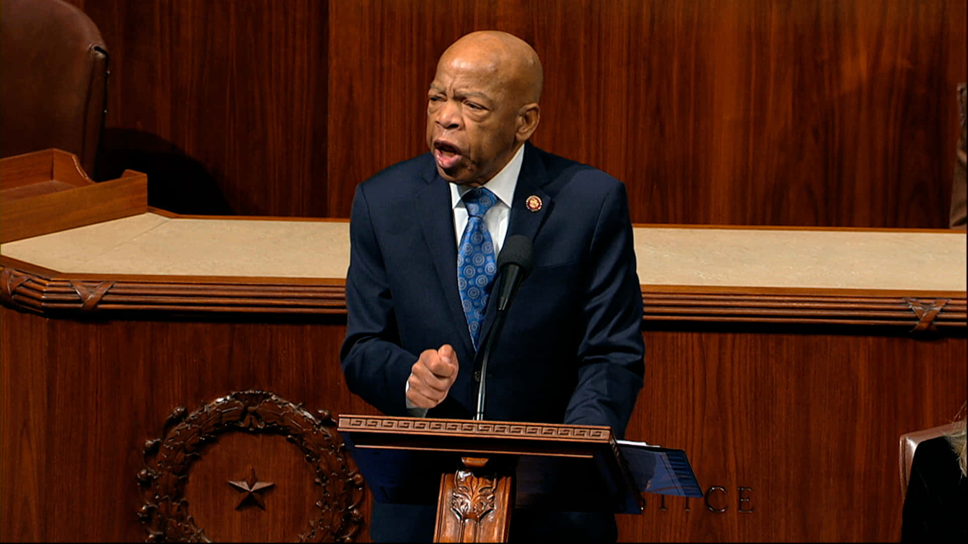 John Lewis Delivers Speech at House of Representatives Wallpaper