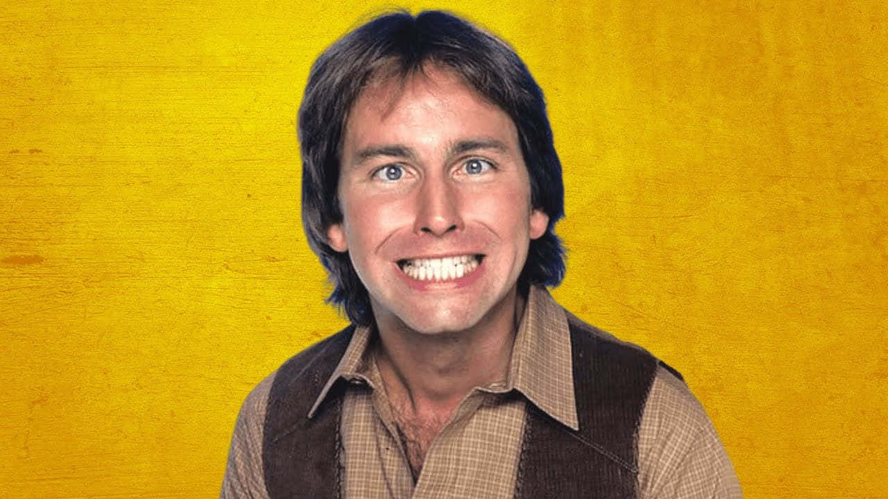 John Ritter Dalam Peran Ikonik Jack Tripper Wallpaper