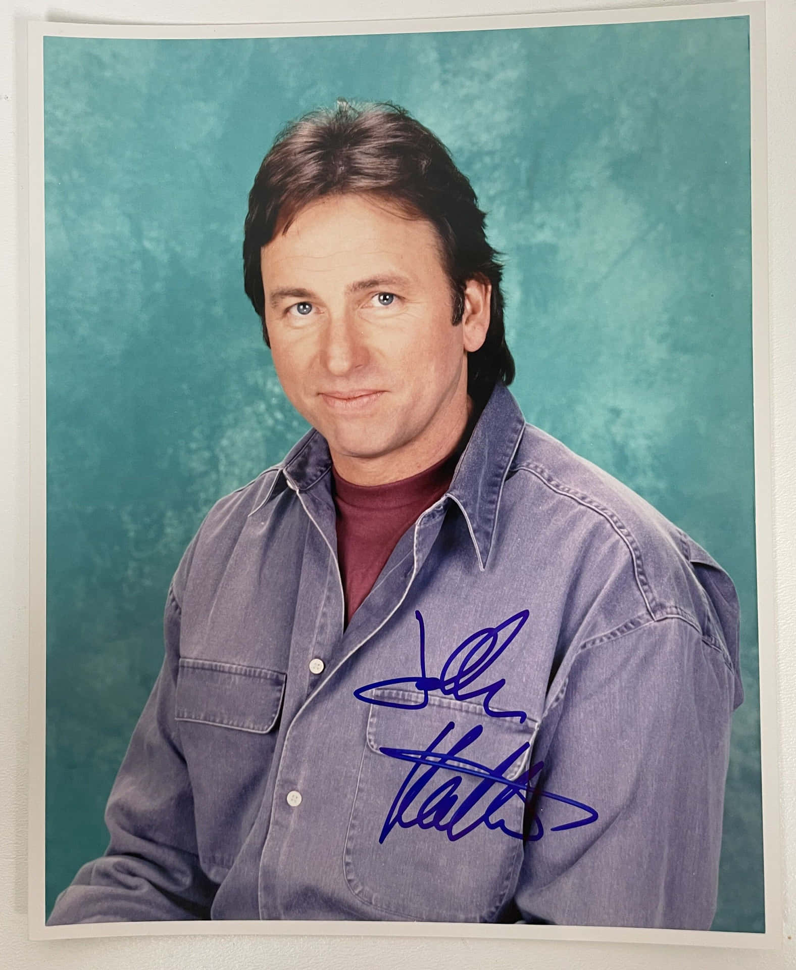 Actor John Ritter in his classic role as Jack Tripper from the classic television sitcom Three's Company Wallpaper