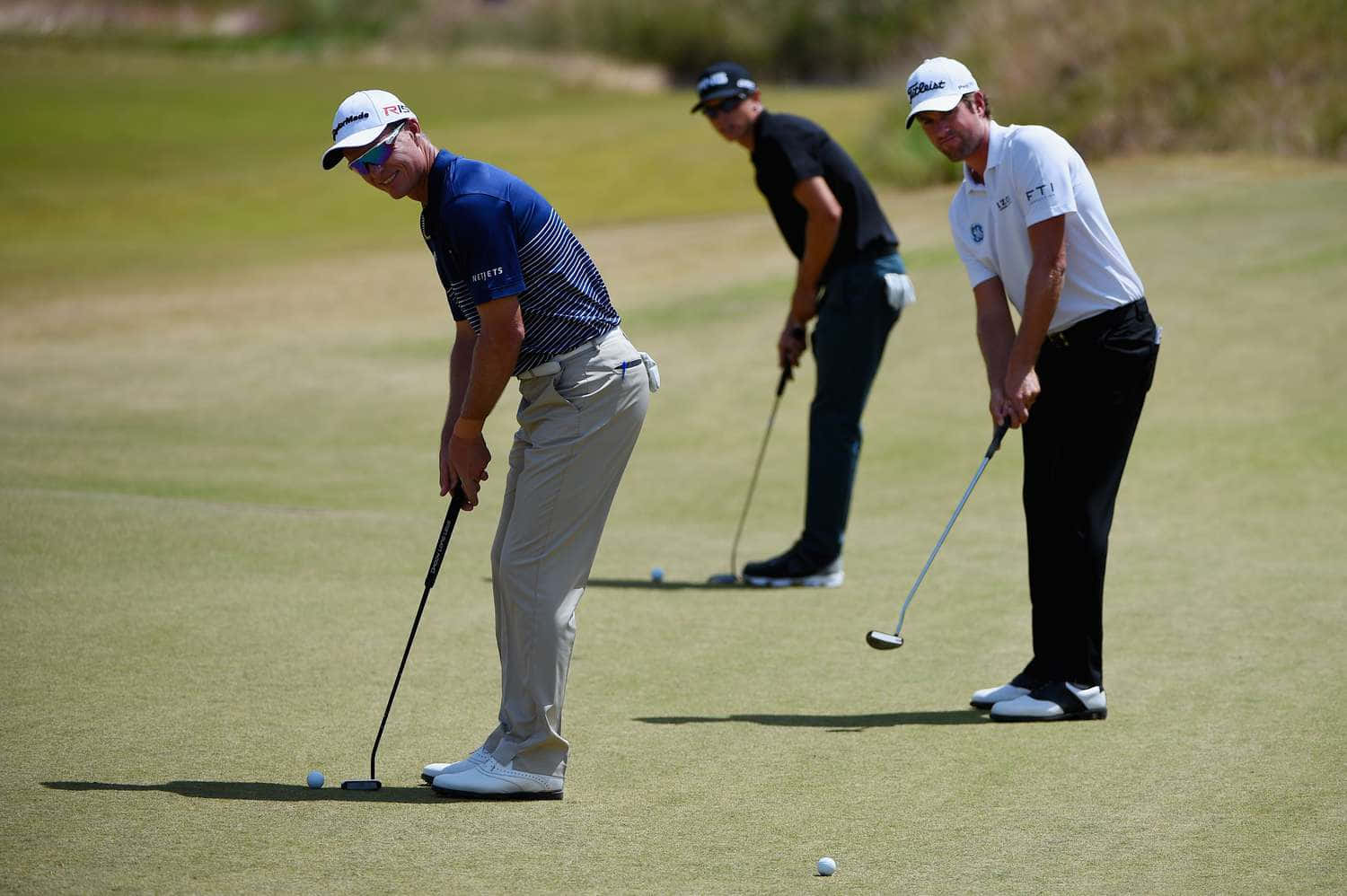 John Senden og to andre golfspillere. Wallpaper
