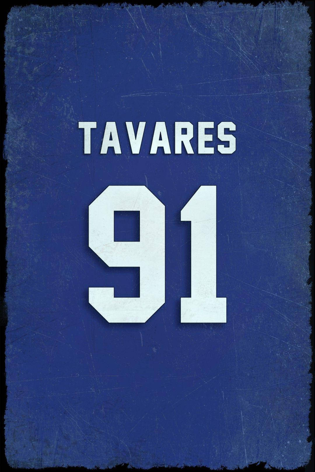 John Tavares nummer 91 Tapeter Wallpaper