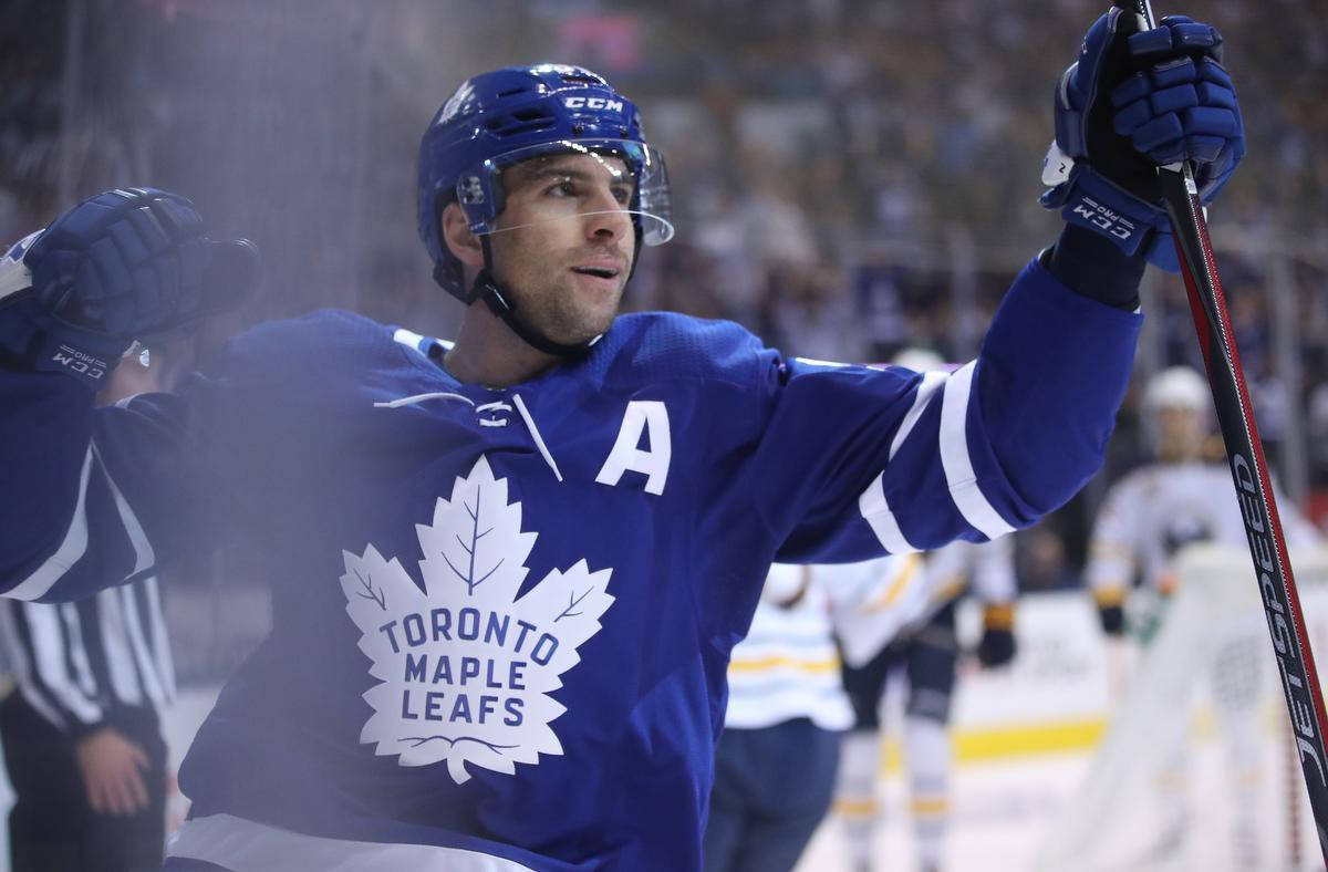 John Tavares Toronto Maple Leafs Nhl. Fondo de pantalla