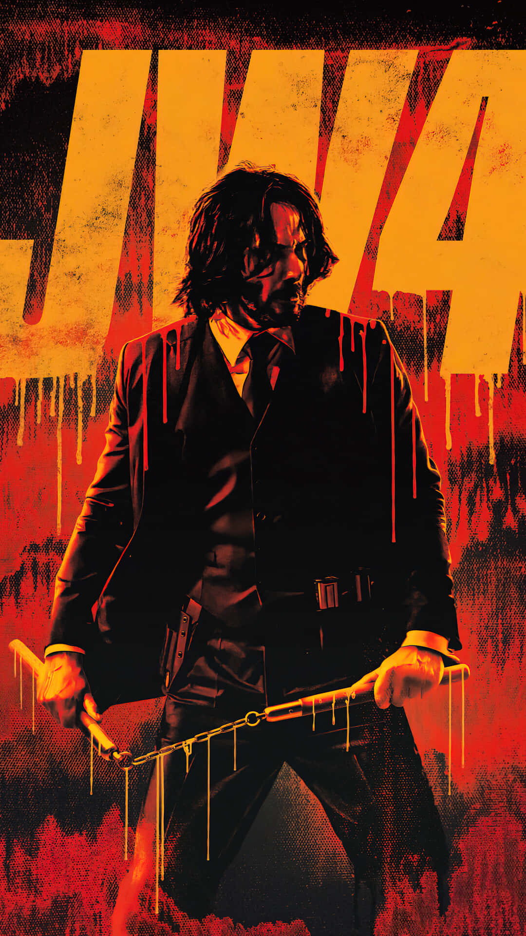 Keanu Reeves reprises his role in John Wick 4 Wallpaper