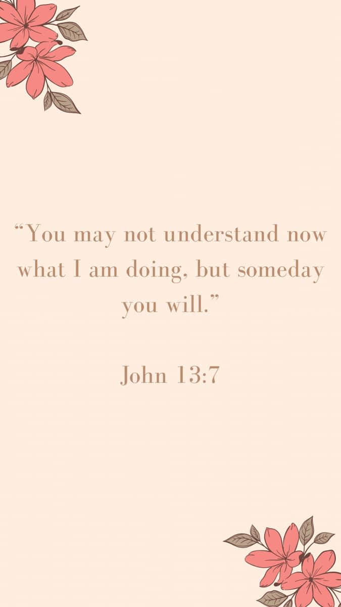 John137 Biblical Quote Wallpaper