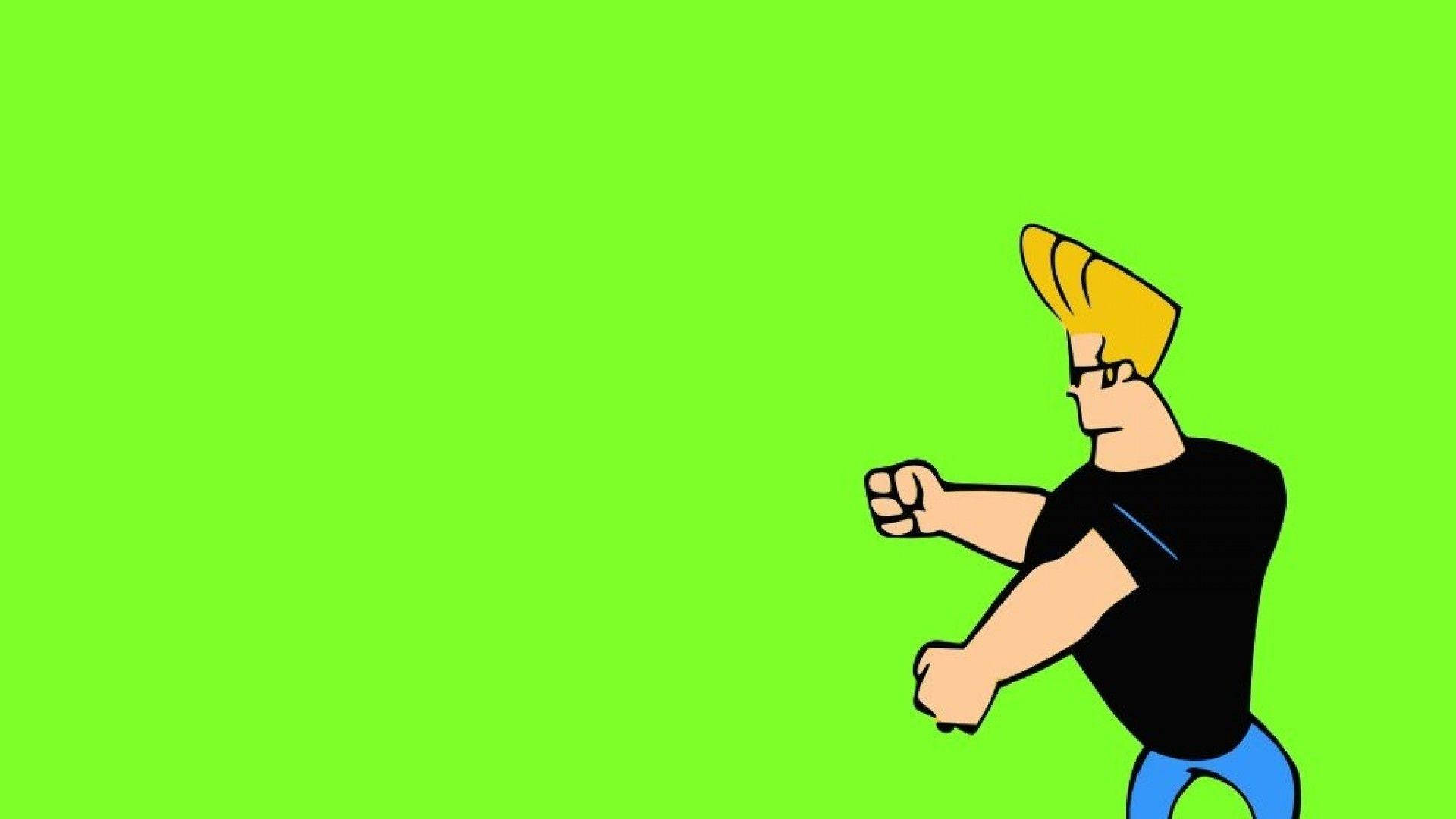 Made another one of Johnny Bravo and Dream Girl  rMinimalWallpaper