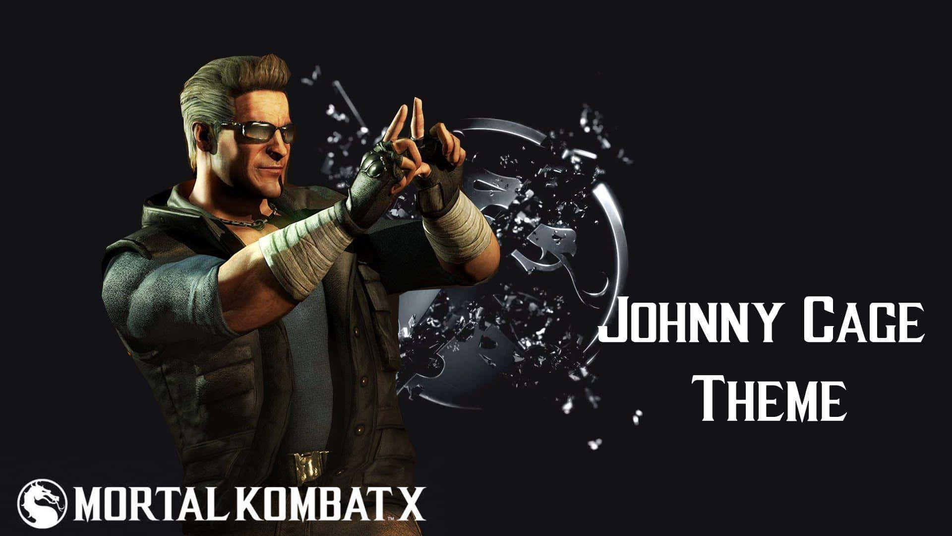 Johnny Cage In Mortal Kombat Action Wallpaper