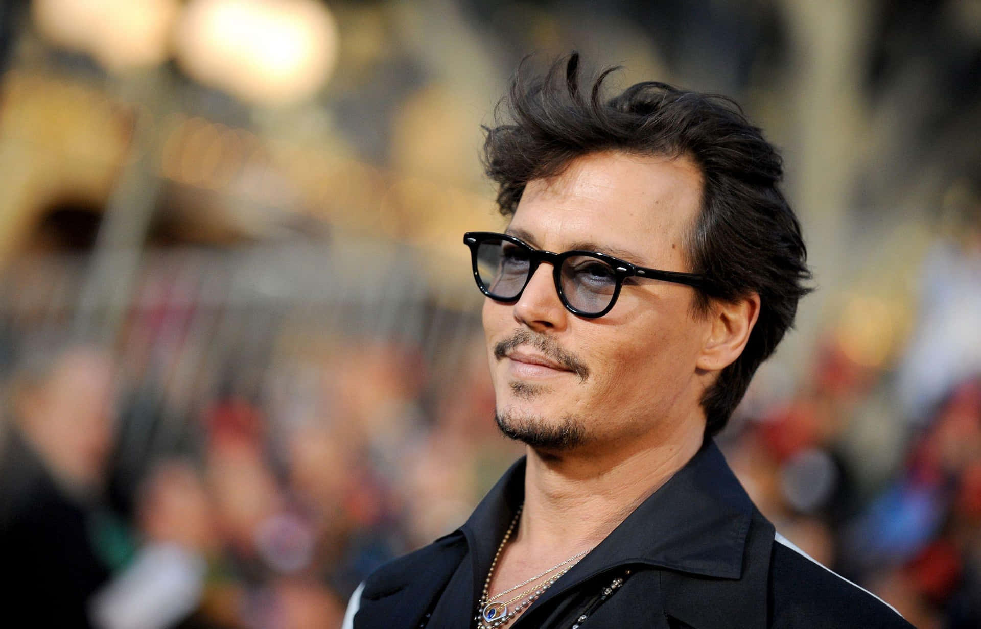 Johnny Depp at the 2017 Golden Globe Awards