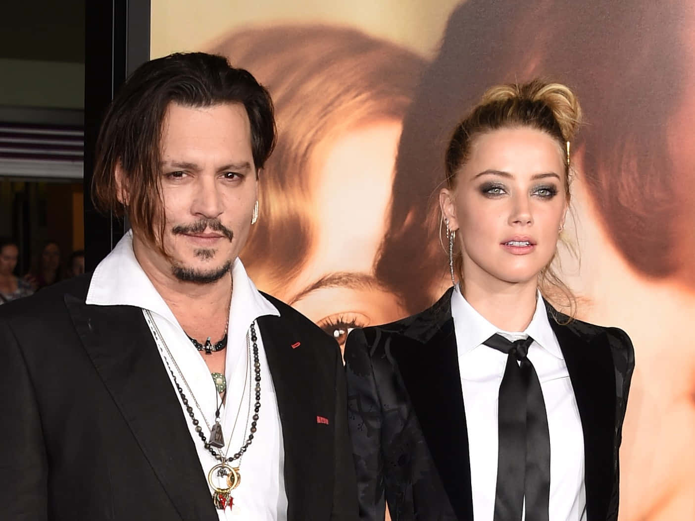 Johnny Depp and Amber Heard in an Off-Screen Moment
