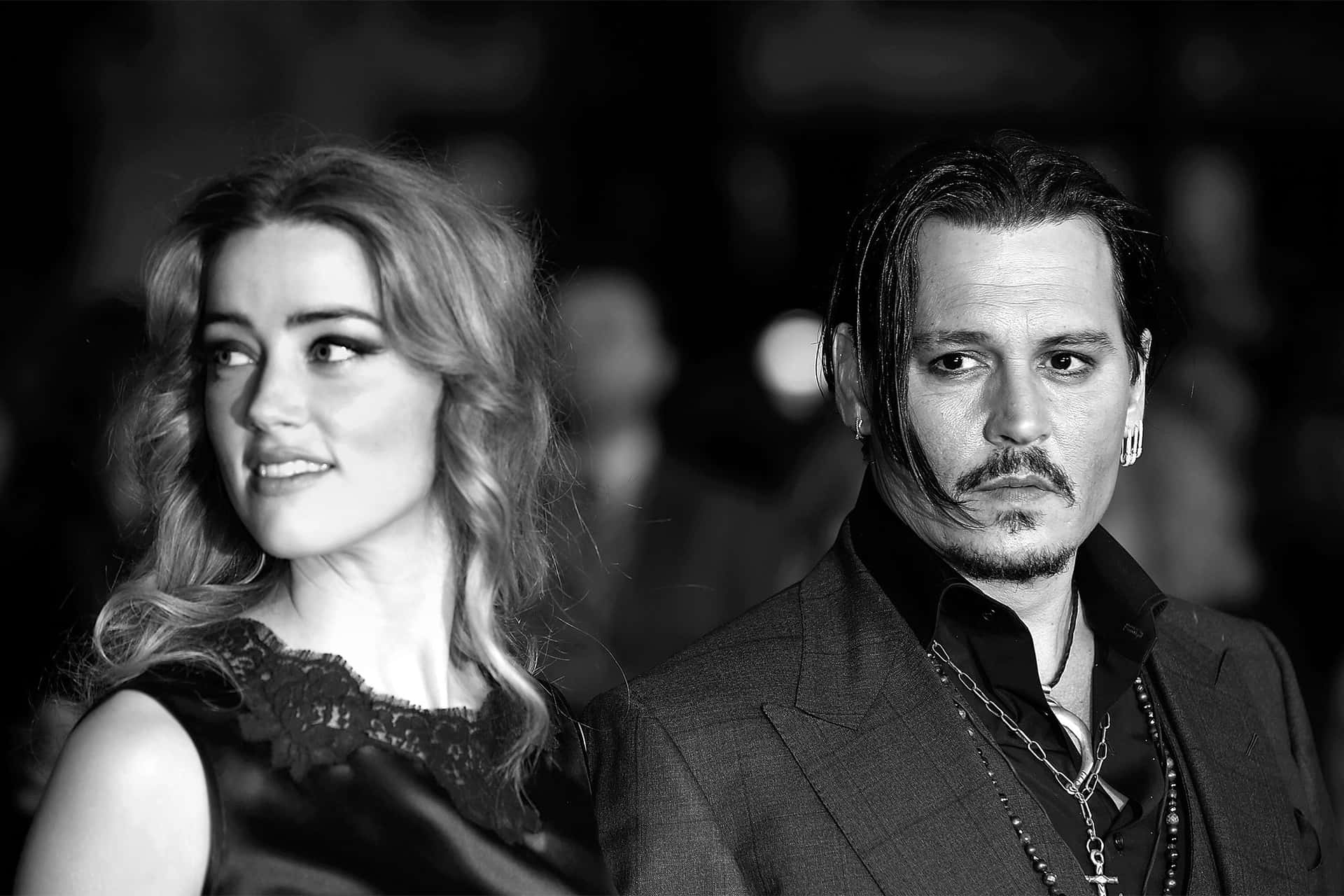 Johnny Depp and Amber Heard, a couple in love