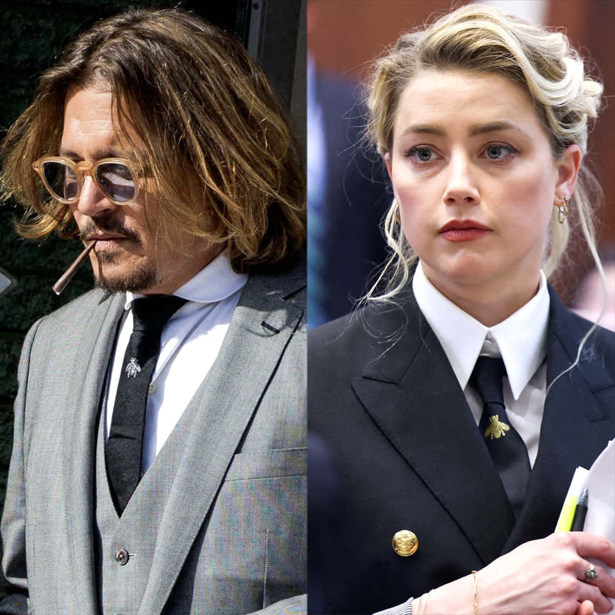 Johnny Depp and Amber Heard, a Hollywood power couple