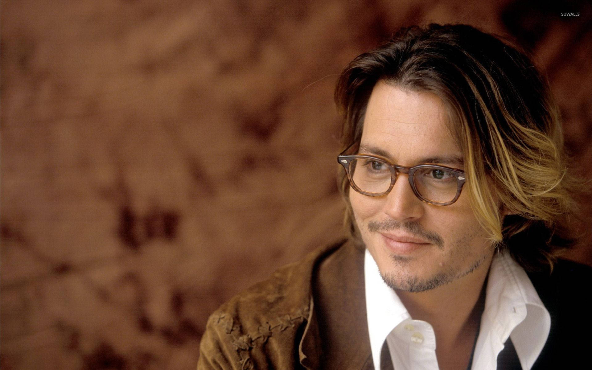 Johnny Depp Happy Portrait Wallpaper